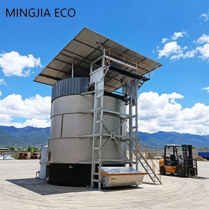 Stainless Steel Compost Tank For Cattle Manure / Pig Manure / Chicken Litter Aerobic Fermentation best