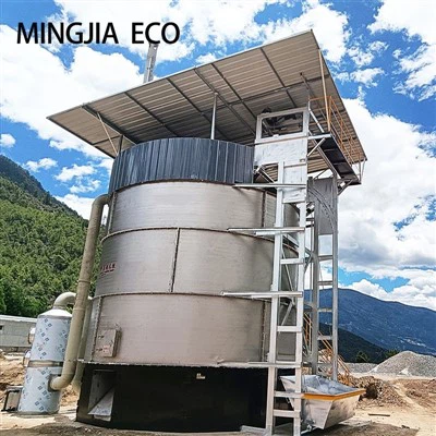 Compost -tank voor voedselverspilling