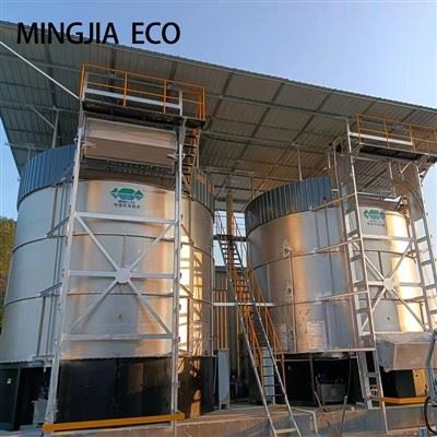 Agrarische landbouw Continue verticale composttoren voor de productie van organische meststoffen